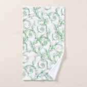 Blumenmuster Badhandtuch Set (Handtuch)