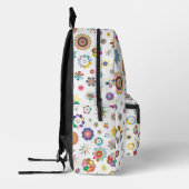 Blumenmuster Bedruckter Rucksack (Links)