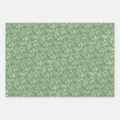 Blumenmuster Blätter Kunstmuster auf rosa Seite Gr (Vorderseite 2)