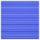 Blumenmuster Blau und blau farbige Linien Muster Stoff (Muster)