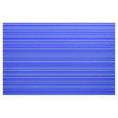 Blumenmuster Blau und blau farbige Linien Muster Stoff (Fat Quarter (45,7 x 55,9 cm))