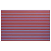 Blumenmuster Blau und dunkelrotes Muster Stoff (Fat Quarter (45,7 x 55,9 cm))