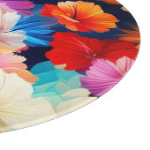 Blumenmuster-Blume-37566 Schneidebrett (Ecke)