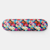 Blumenmuster-Blume-37566 Skateboard (Horizontal)