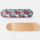 Blumenmuster-Blume-37566 Skateboard (Horizontal)