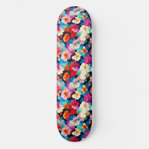 Blumenmuster-Blume-37566 Skateboard