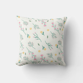 Blumenmuster Blume Bloom 16" x 16" Kissen