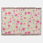 Blumenmuster-Blume Decke (Vorderseite)