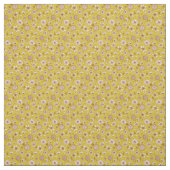 Blumenmuster-Blume gelb Hintergrund Stoff (Muster)