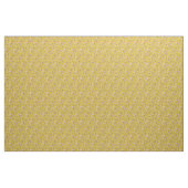 Blumenmuster-Blume gelb Hintergrund Stoff (Fat Quarter (45,7 x 55,9 cm))