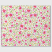 Blumenmuster-Blume Geschenkpapier (Flach)