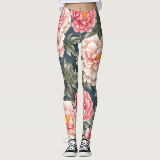 Blumenmuster-Blume Leggings