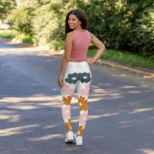 Blumenmuster-Blume Leggings