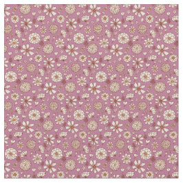 Blumenmuster-Blume roter Hintergrund Stoff