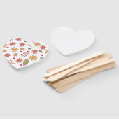 Blumenmuster Blumen florales Design botanisch flo Fächer (Non-assembled)