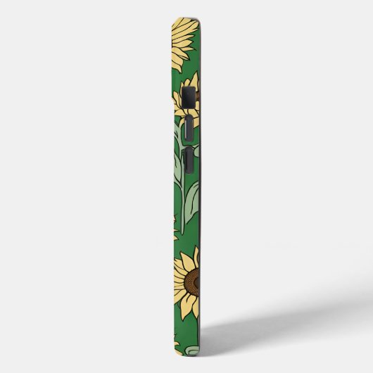 Blumenmuster Blumenmuster Case-Mate iPhone Hülle (Rückseite / Links)