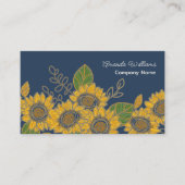 Blumenmuster, Blumenmuster Visitenkarte (Vorderseite)