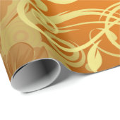 Blumenmuster, Blütenfest Geschenkpapier (Rolleneckpunkt)