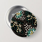 Blumenmuster Button (Vorne & Hinten)