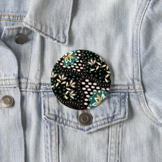 Blumenmuster Button (Beispiel)