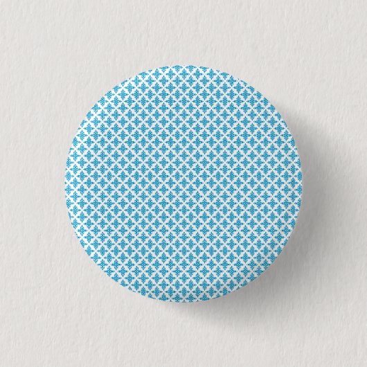 Blumenmuster Button (Vorderseite)