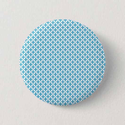 Blumenmuster Button (Vorderseite)