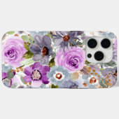 Blumenmuster Case-Mate iPhone Hülle (Rückseite (Horizontal))