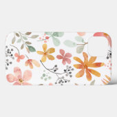 Blumenmuster Case-Mate iPhone Hülle (Rückseite (Horizontal))