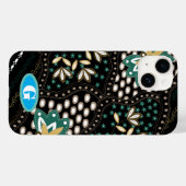 Blumenmuster Case-Mate iPhone Hülle (Rückseite (Horizontal))
