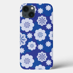 Blumenmuster iPhone 13 Hülle