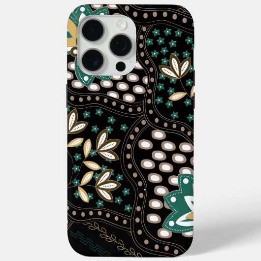 Blumenmuster Case-Mate iPhone Hülle (Rückseite)