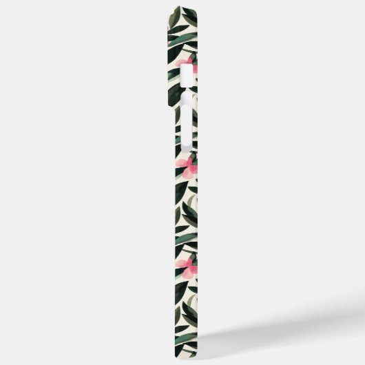 Blumenmuster Case-Mate iPhone Hülle (Rückseite / Links)