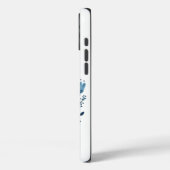 Blumenmuster Case-Mate iPhone Hülle (Rückseite / Links)