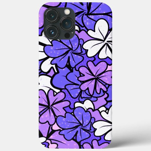 Blumenmuster Case-Mate iPhone Hülle (Rückseite)