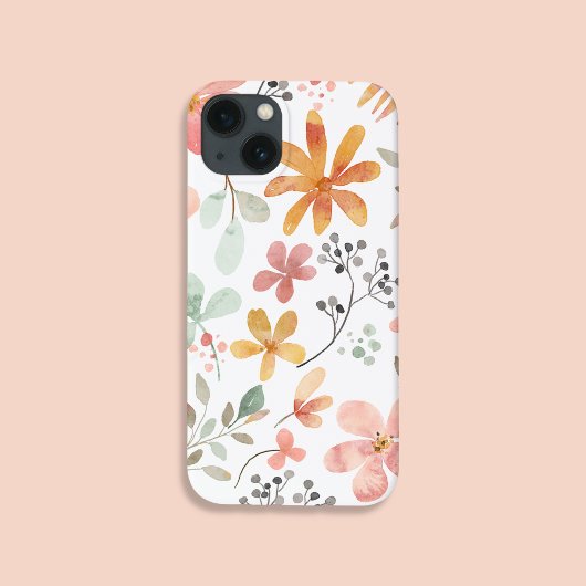 Blumenmuster Case-Mate iPhone Hülle
