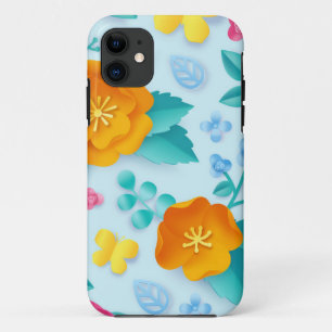 Blumenmuster Case-Mate iPhone Hülle