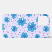 Blumenmuster Case-Mate iPhone Hülle (Rückseite (Horizontal))