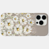 Blumenmuster Case-Mate iPhone Hülle (Rückseite (Horizontal))