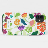 Blumenmuster Case-Mate iPhone hülle (Rückseite (Horizontal))