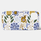 Blumenmuster Case-Mate iPhone hülle (Rückseite (Horizontal))
