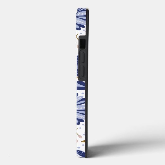 Blumenmuster  Case-Mate iPhone hülle (Rückseite / Links)