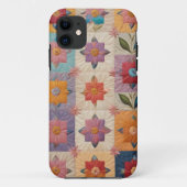 Blumenmuster Case-Mate iPhone Hülle (Rückseite)