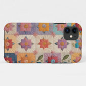 Blumenmuster Case-Mate iPhone Hülle (Rückseite (Horizontal))