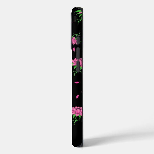 Blumenmuster Case-Mate iPhone Hülle (Rückseite / Links)