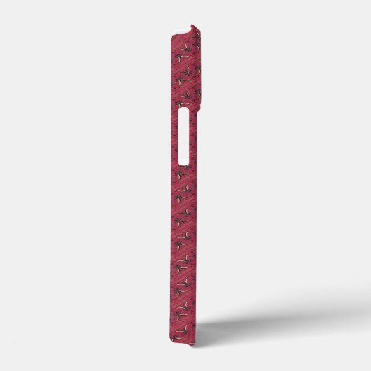 Blumenmuster Case-Mate iPhone Hülle (Rückseite / Rechts)