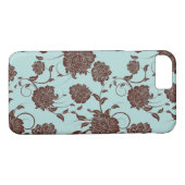 Blumenmuster Case-Mate iPhone Hülle (Rückseite (Horizontal))