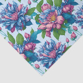 Blumenmuster: Dahlienzauber - Seidenpapier (Ausschnitt)