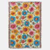 Blumenmuster Decke (Vorderseite Vertikal)