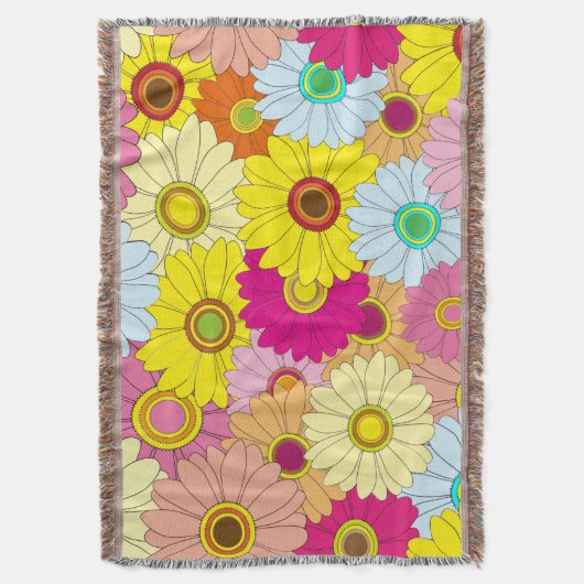 Blumenmuster Decke (Vorderseite Vertikal)