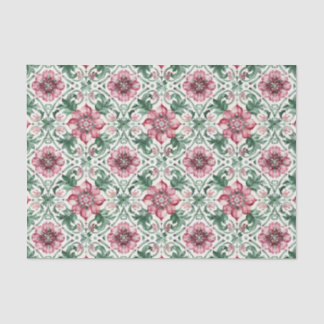 Blumenmuster-Deko Seidenpapier